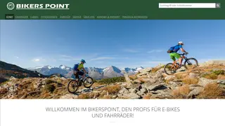 Bikers Point website