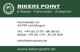 Bikers Point business card